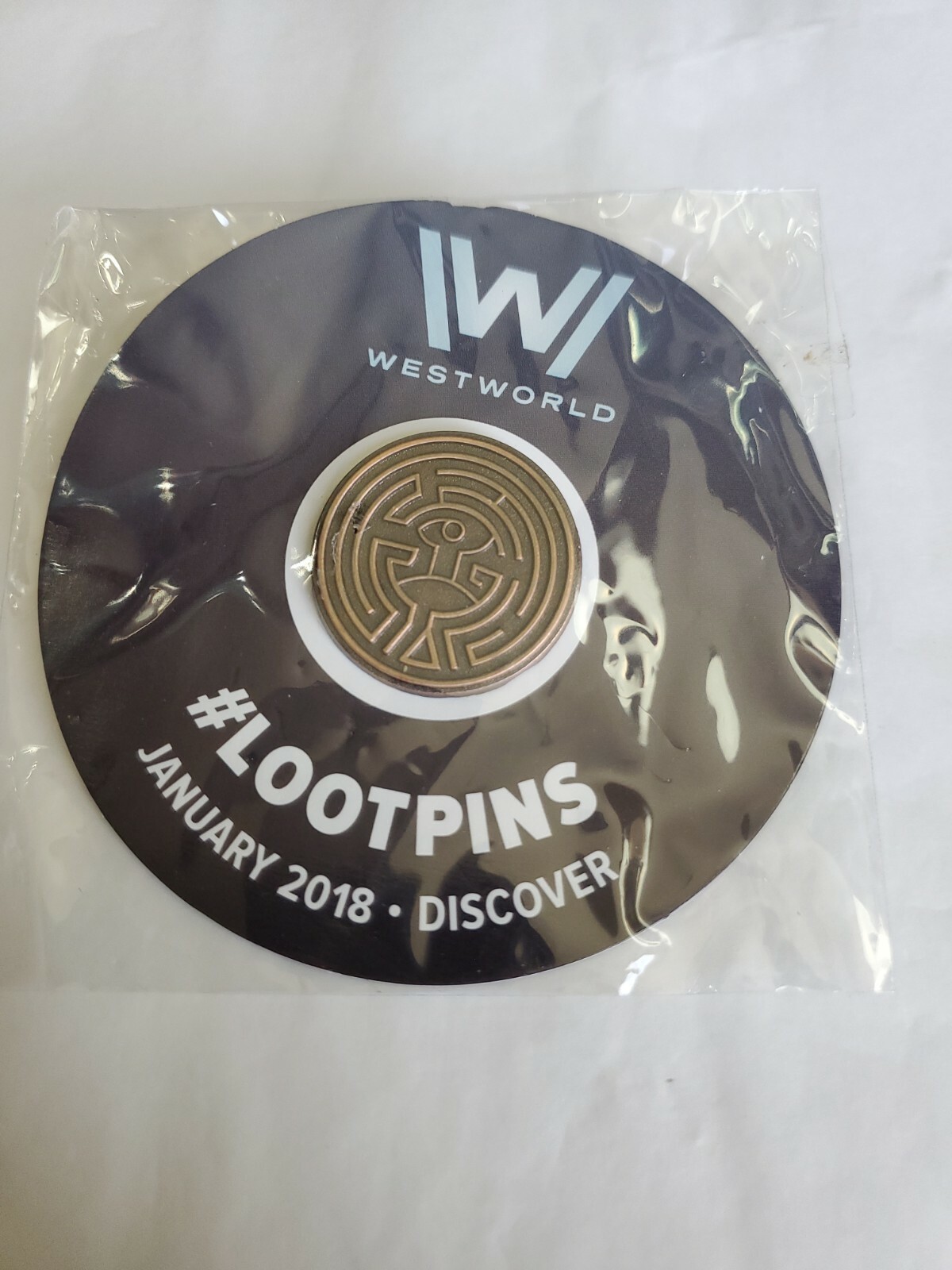 Westworld Maze #Lootpins Lootcrate January 2018
