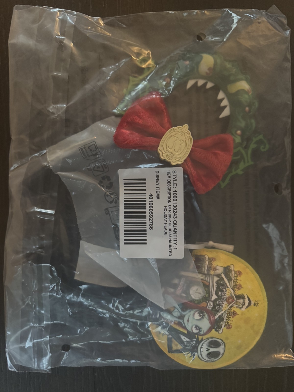 NEW RELEASE CLUB 33 NIGHTMARE BEFORE CHRISTMAS EARS LIMITED STOCK NEW RELEASE CLUB 33 NIGHTMARE BEFORE CHRISTMAS EARS LIMITED STOCK