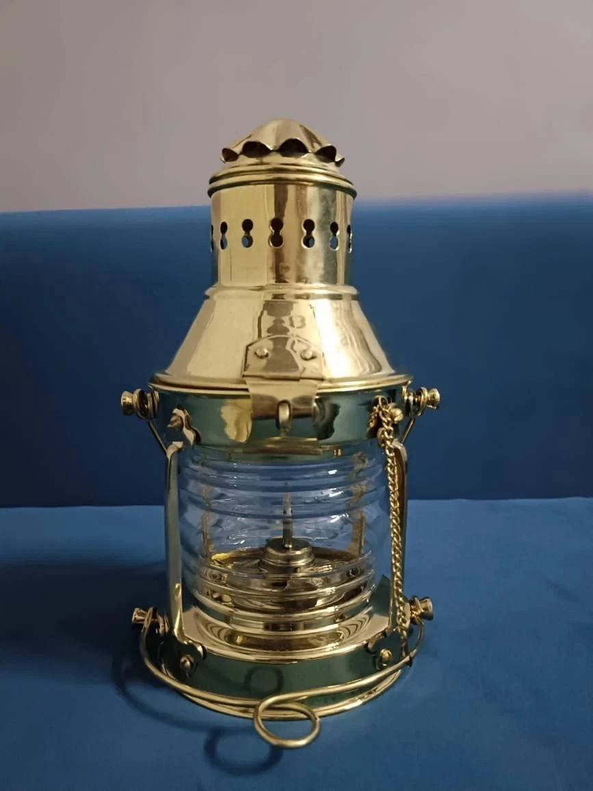 Lamp Nautical Brass Oil Lamp Maritime Ship Lantern Boat Light Lamp Nautical 11'