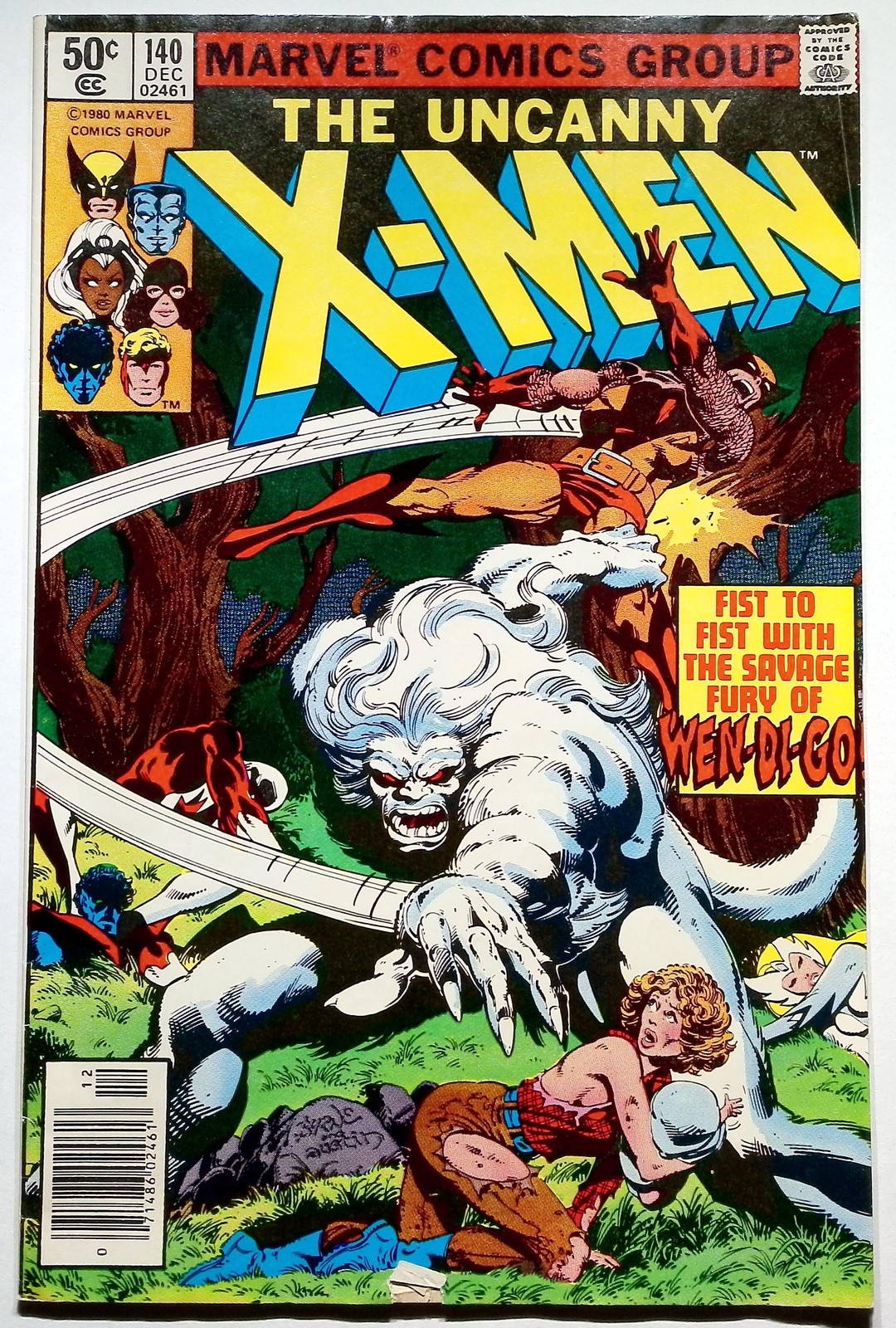 Uncanny X-Men, Vol. 1 #140 NEWSSTAND Alpha Flight disbands Marvel HIGH GRADE