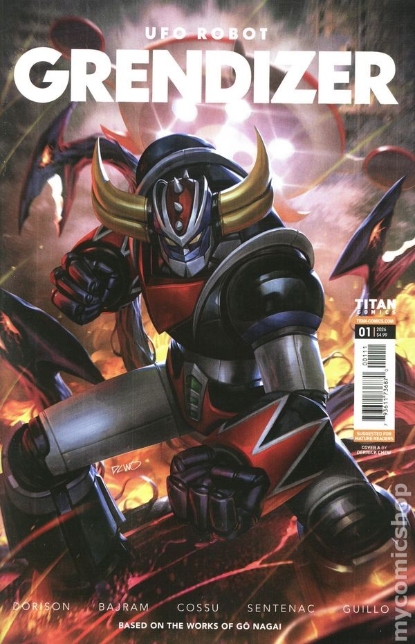 UFO Robot Grendizer 1A NM 2026 Stock Image