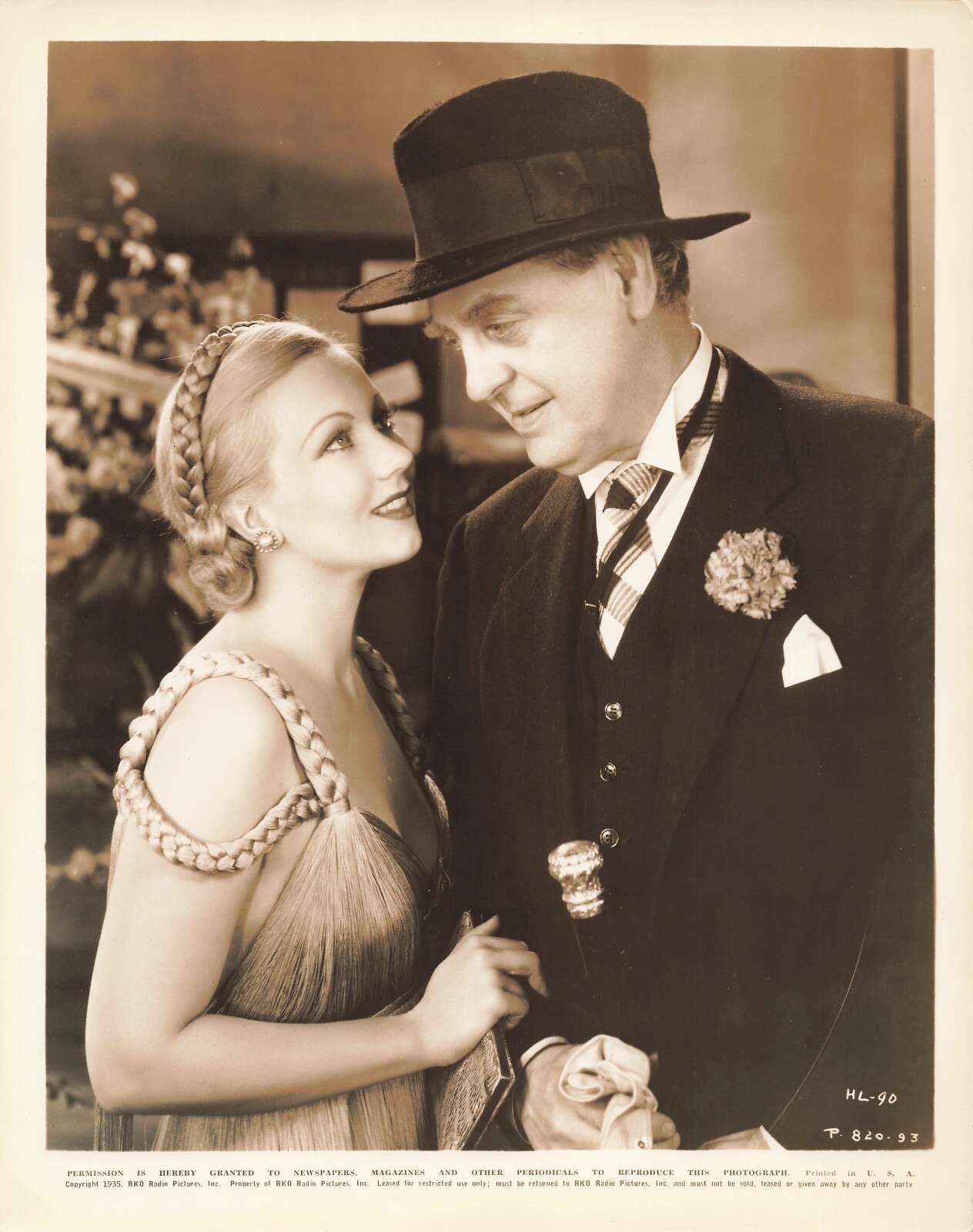 Ann Sothern 1935 Movie Photo Hooray for Love RKO Radio Pic Thurston Hall *P132b Ann Sothern 1935 Movie Photo Hooray for Love RKO Radio Pic Thurston Hall *P132b