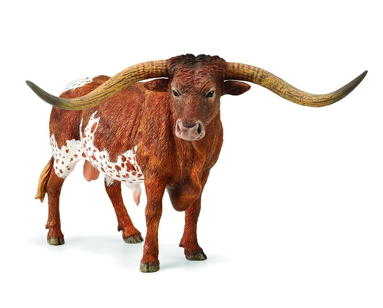CollectA NIP * Texas Longhorn Bull * 88925 Breyer Cow Model Toy Figurine Replica