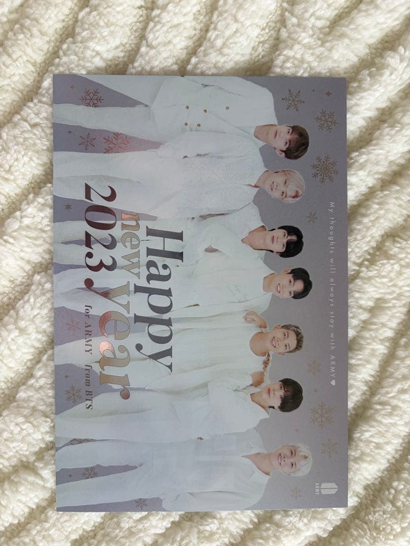 BTS JAPAN OFFICIAL FANCLUB Post Card BTS JAPAN OFFICIAL FANCLUB Post Card