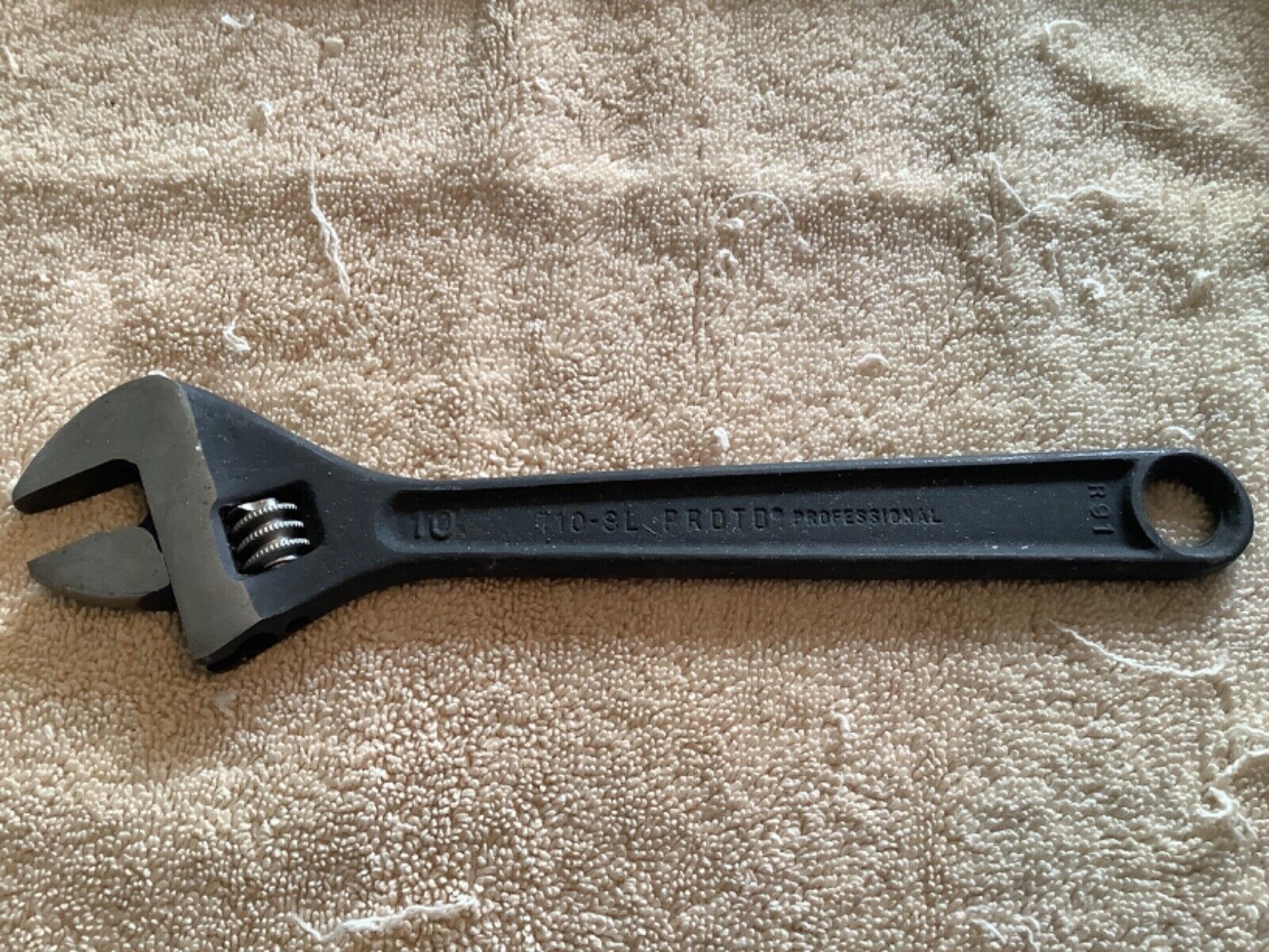 Vintage Proto Clik-Stop Adjustable Wrench 710-SL USA 🇺🇸 Nice