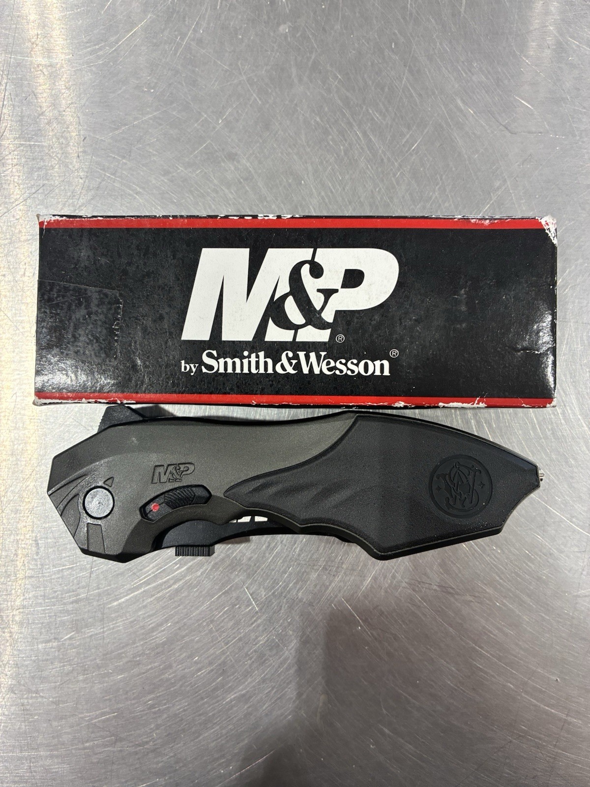 Smith & Wesson M&P 2nd Gen Folder Drop Pt Serr SWMP5LS