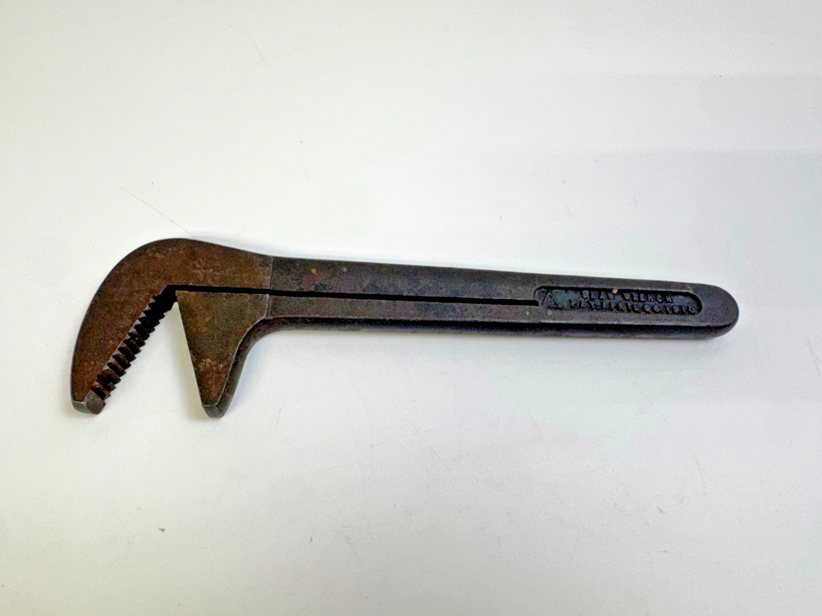 Antique Shaw Propeller Co. Alligator Wrench | April 26, 1910 | Maritime Tool Antique Shaw Propeller Co. Alligator Wrench | April 26, 1910 | Maritime Tool