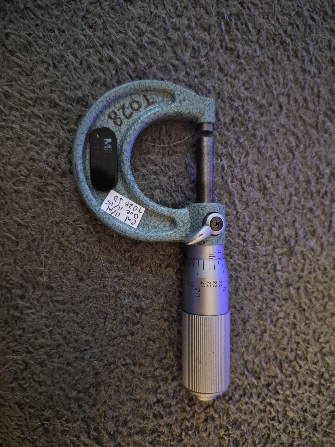 Mitutoyo Micrometer 103-135 Made in Japan (A)