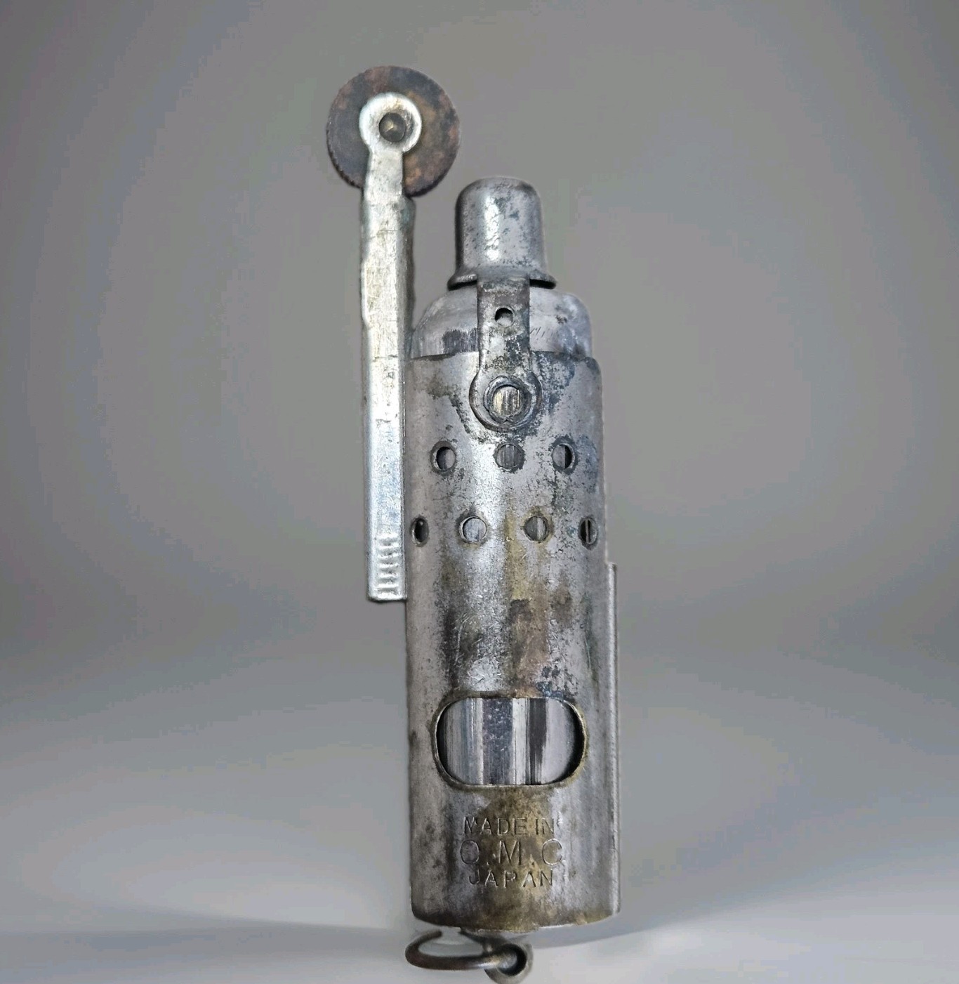 Vtg WWll WW2 C.M.C.  Trench Storm Military Cigarette Lighter Made in Japan *READ