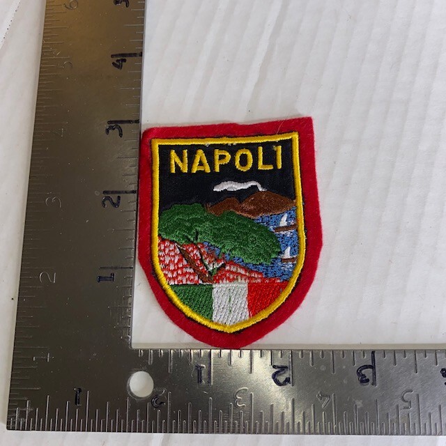 VINTAGE NAPOLI PATCH Cloth Patch Badge