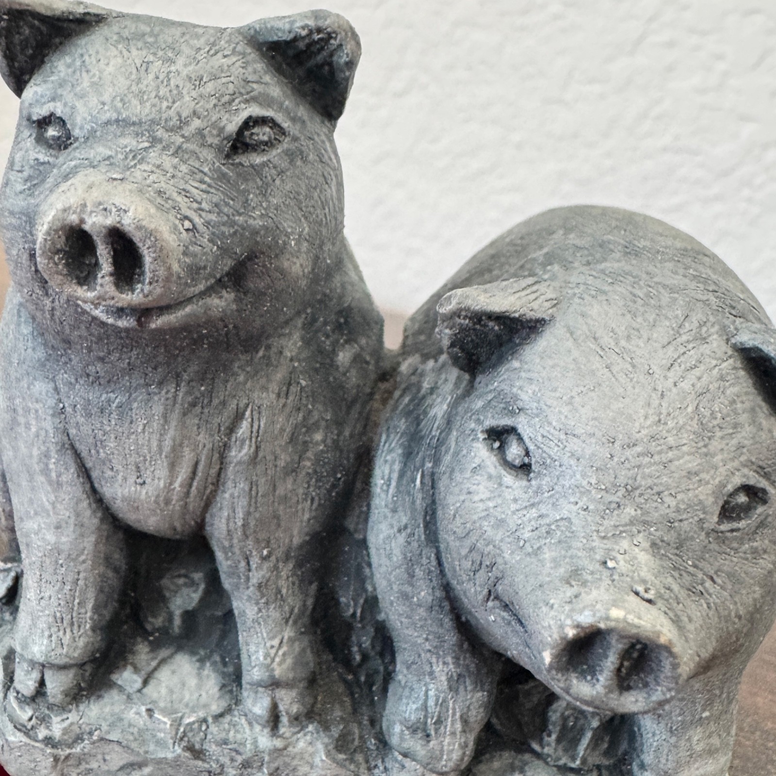 Pig Piggies Figurine Hog Statue Farmhouse Garden Paperweight Country Pig Piggies Figurine Hog Statue Farmhouse Garden Paperweight Country