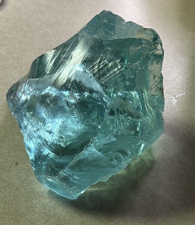 Large Piece Of Andara Aqua Crystal  