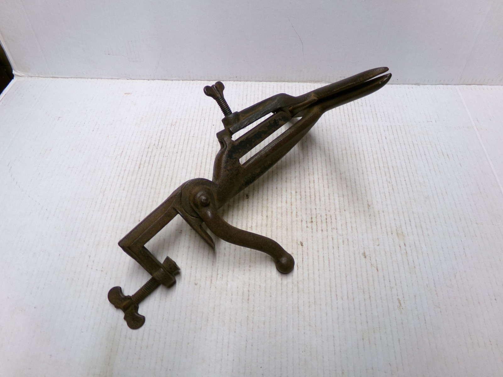 Vintage Antique Hand Saw Sharpening Vise Vintage Tool
