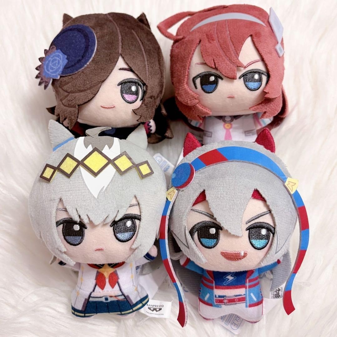 Uma Musume Pretty Derby Chibigurumi Plush mascot Vol.3 Complete set of 4