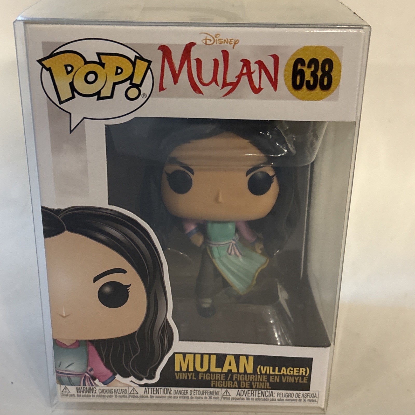 Funko Pop Vinyl: Disney - Mulan (Villager) #638 Protective Funko Pop Vinyl: Disney - Mulan (Villager) #638 Protective