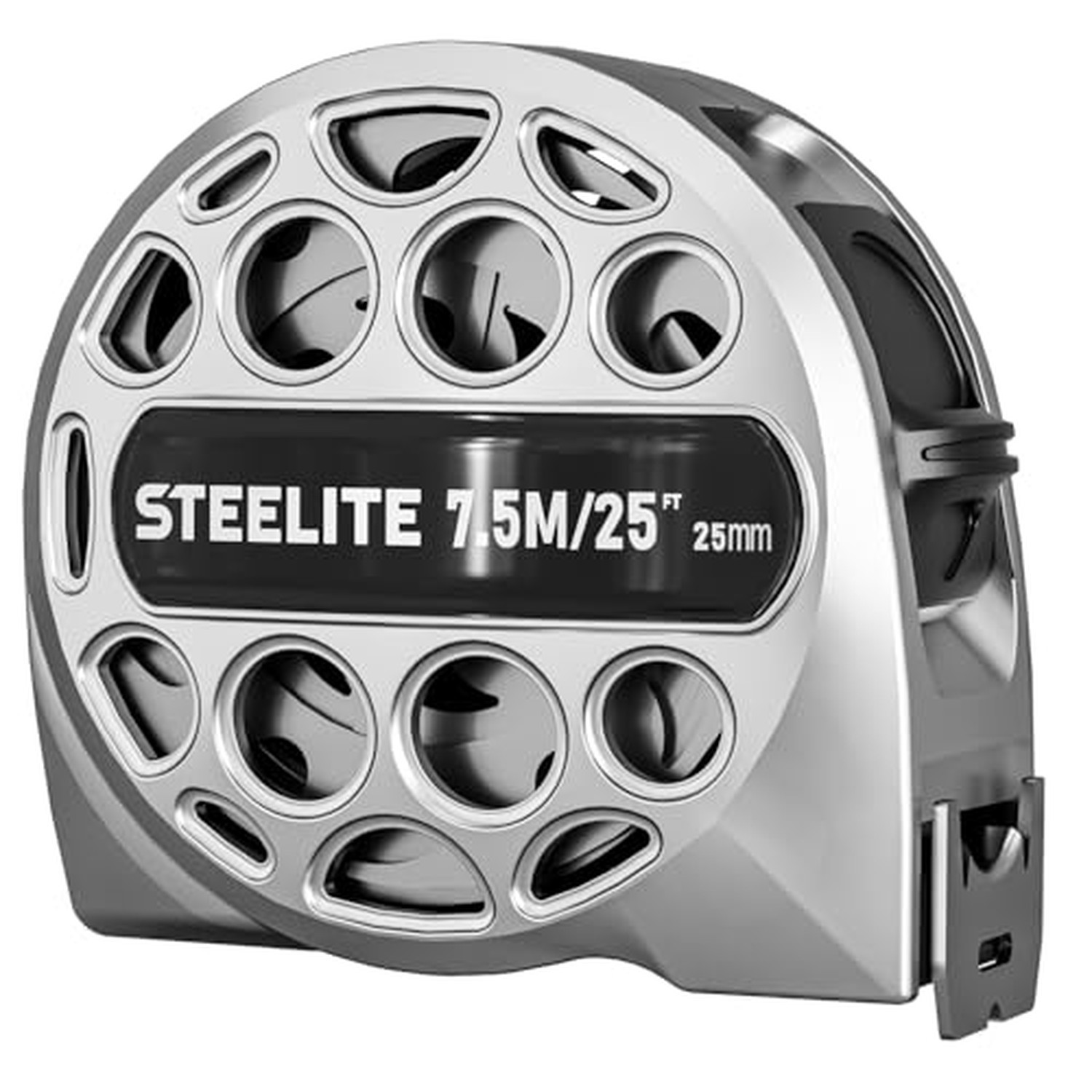 STEELITE Tape Measure 25'FT Stainless Steel Waterproof & Rustproof Retractabl... STEELITE Tape Measure 25'FT Stainless Steel Waterproof & Rustproof Retractabl...