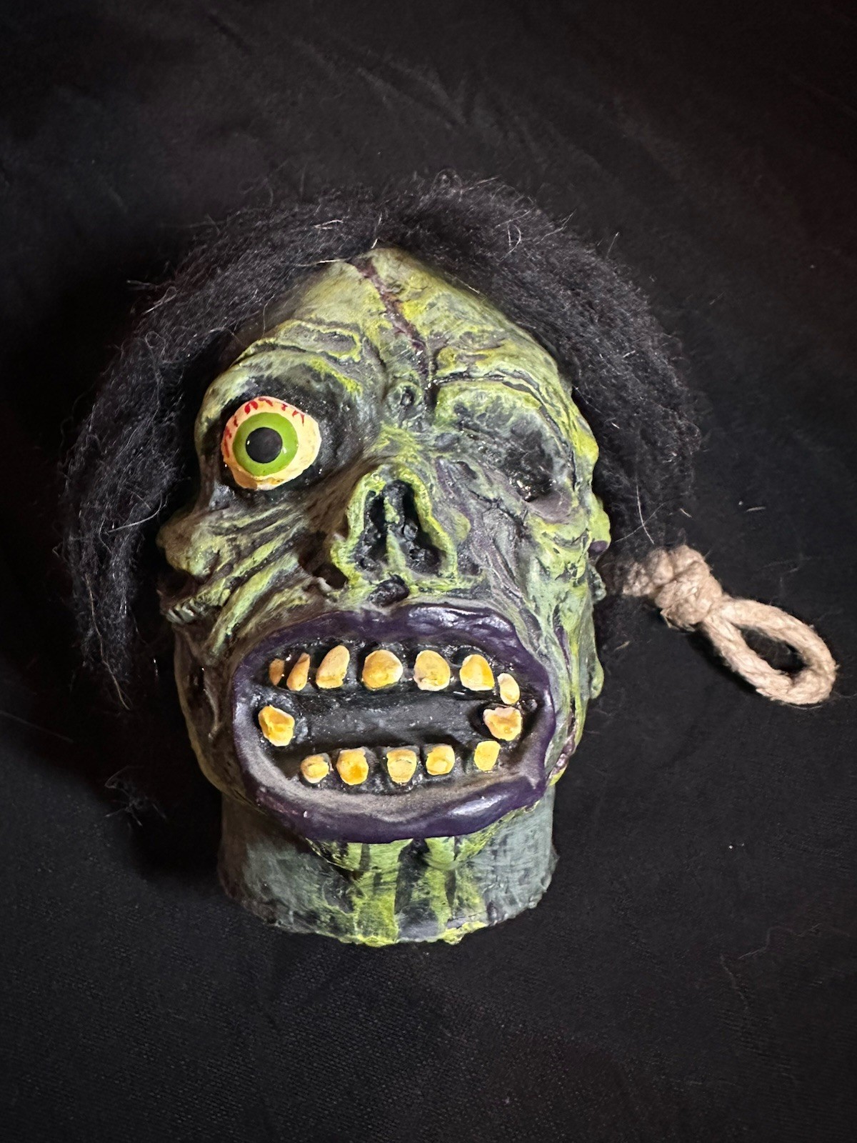 Vxx Fx Shock Monster Shrunken Head Topstone Halloween Mask Vintage Monster Vxx Fx Shock Monster Shrunken Head Topstone Halloween Mask Vintage Monster