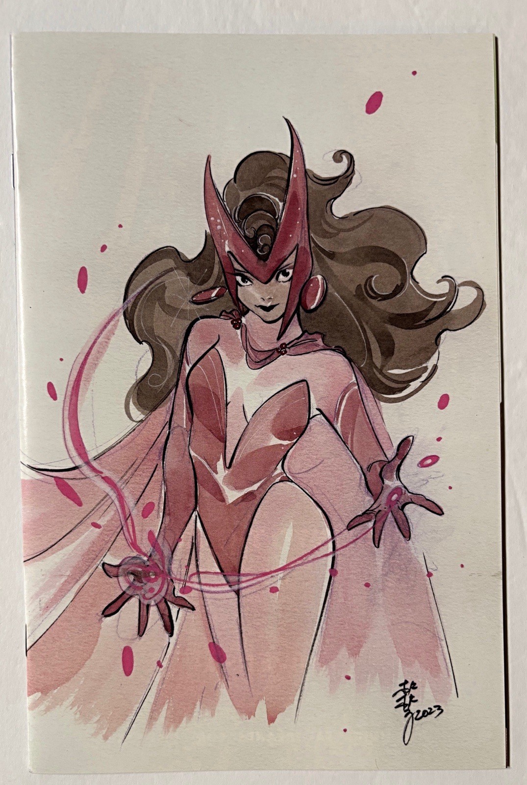 Scarlet Witch and Quicksilver Virgin #1 Peach Momoko Virgin Variant Scarlet Witch and Quicksilver Virgin #1 Peach Momoko Virgin Variant