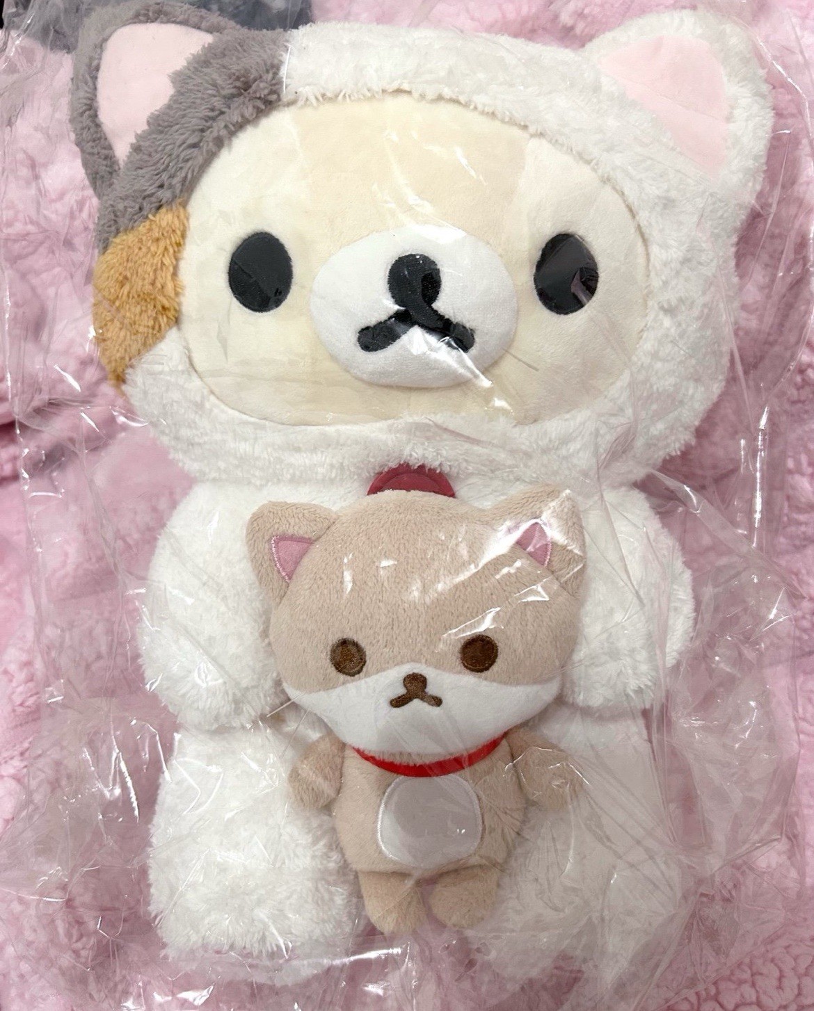 korilakkuma calico cat plush BNWOT korilakkuma calico cat plush BNWOT