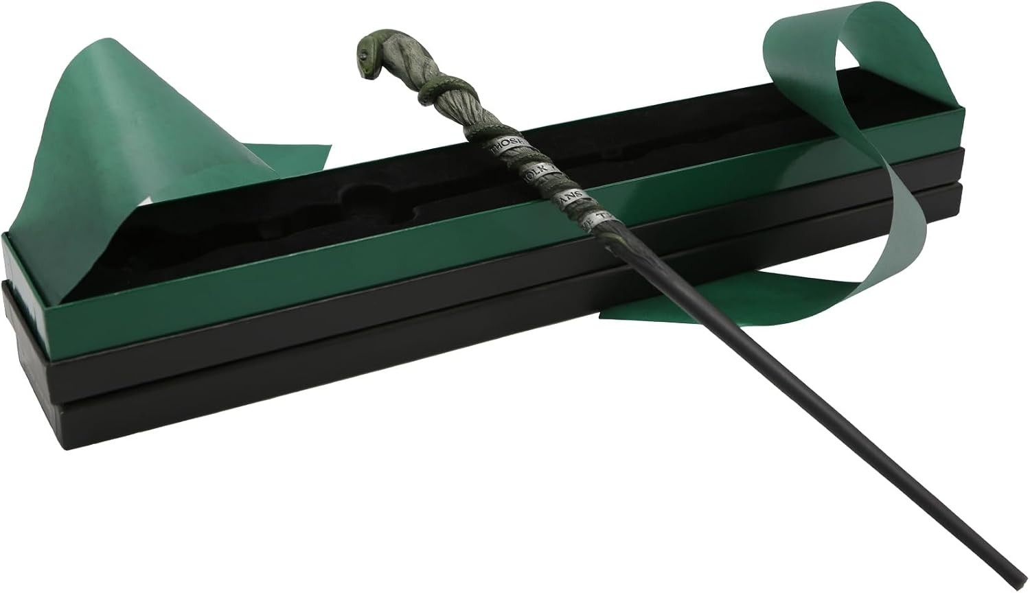 Harry Potter Slytherin Mascot & Traits Wand - Second Edition Collectible with Se
