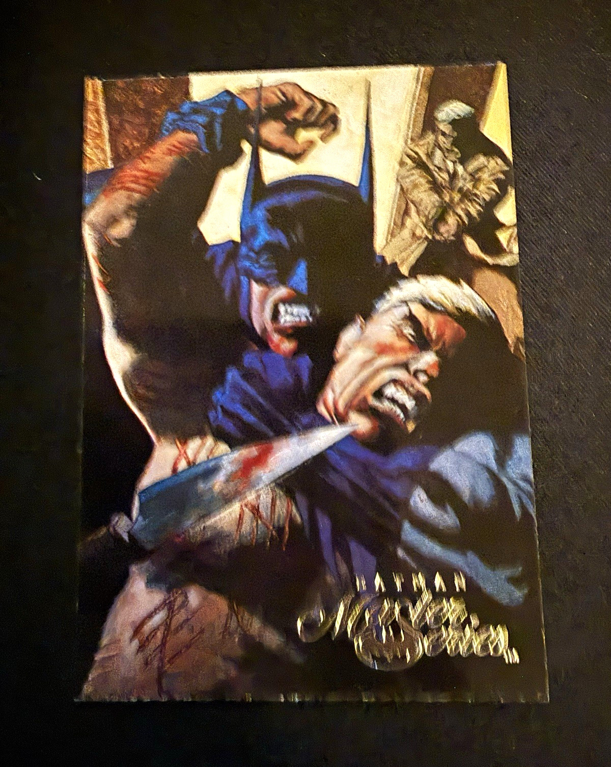 1996 SkyBox Batman Master Series Base Card #14 Lieutenant Lawrence Kitch