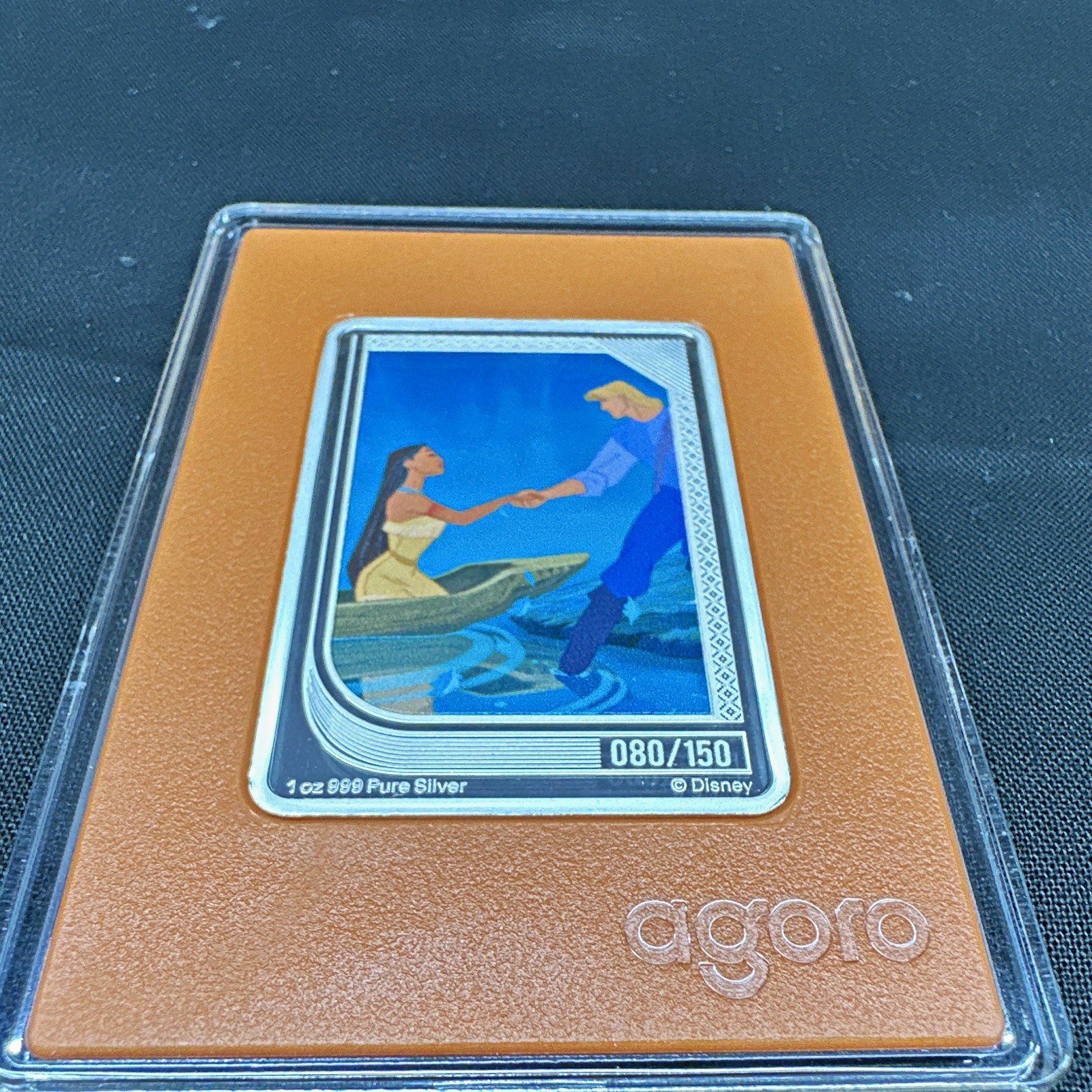agoro Disney Pocahontas 2025 1 oz .999 Silver $2 Coin 080/150