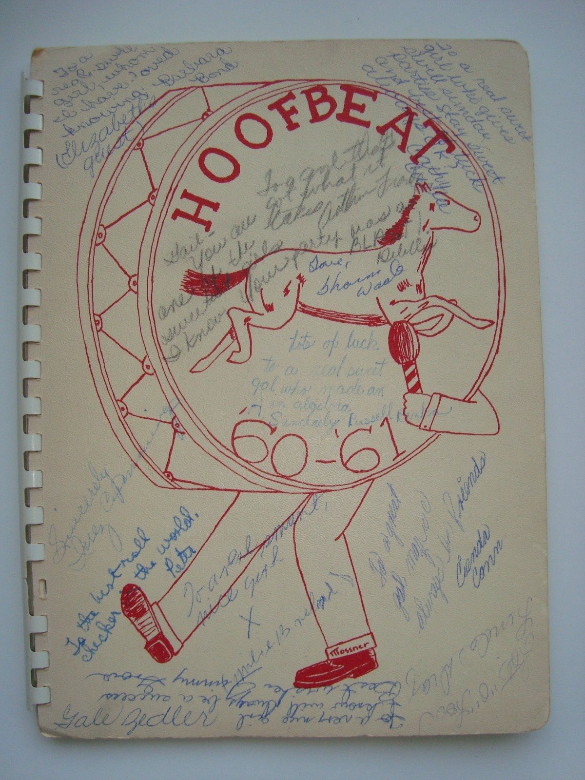 Vintage 1960-1961 Hoofbeat O. Henry Junior High School Yearbook Austin Texas Vintage 1960-1961 Hoofbeat O. Henry Junior High School Yearbook Austin Texas