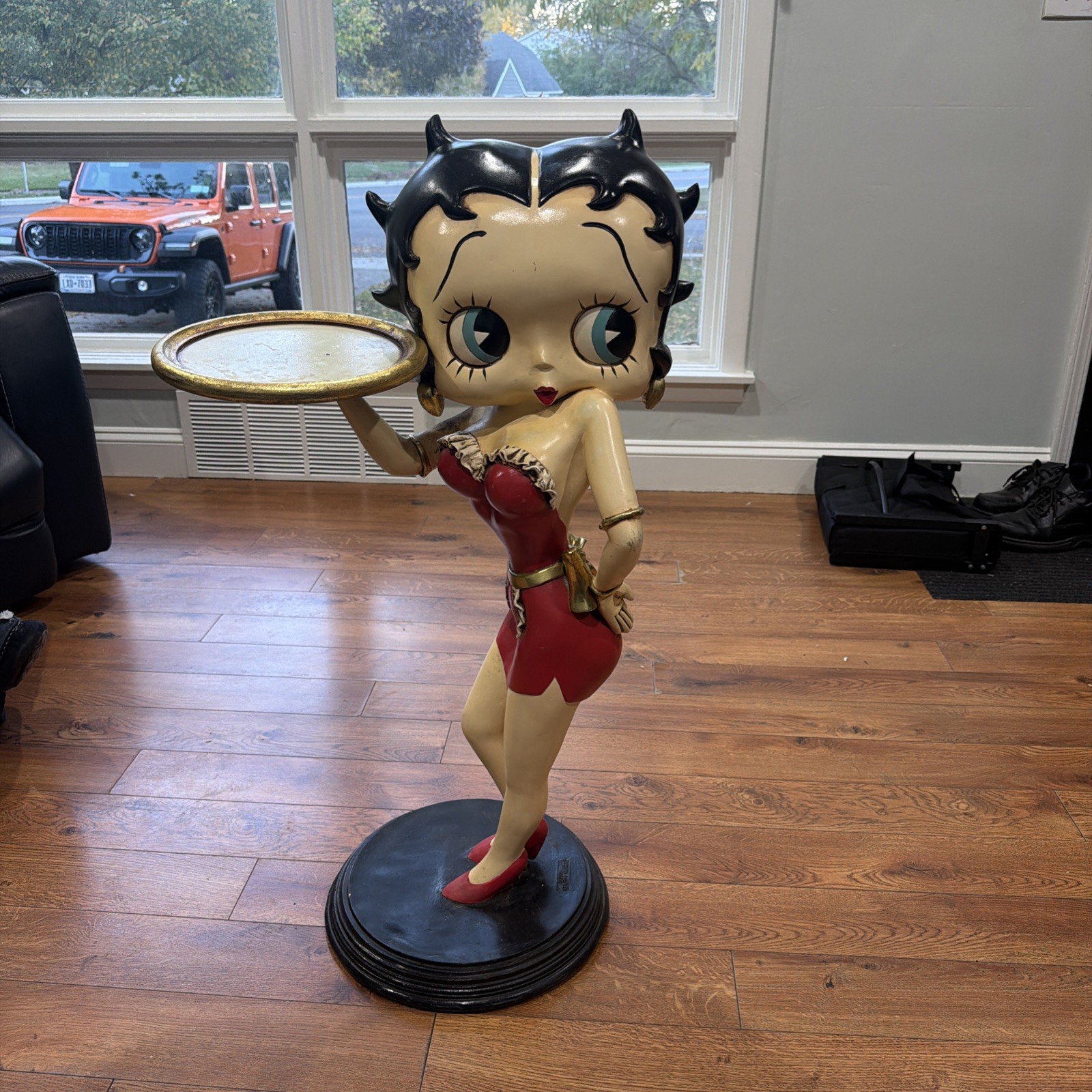 Vintage 3ft Tall Betty Boop Life Size Waitress Display Very Rare
