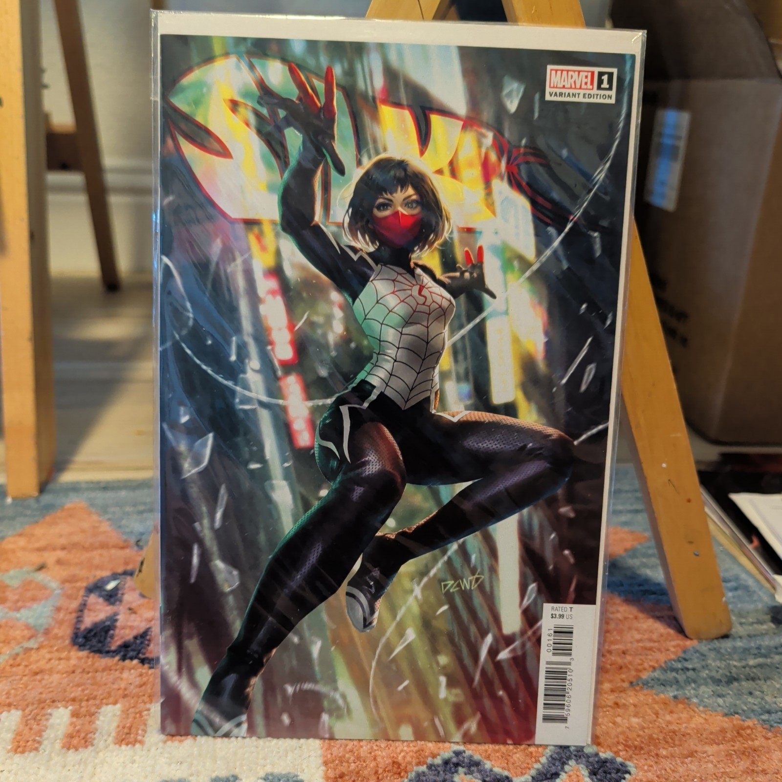Silk #1 Derrick Chew Variant Cover Marvel Comic 1st Print 2023