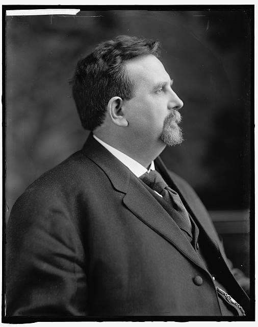 Photo:William Hays Portrait Honorable 1910s Side Profile Cabinet Card