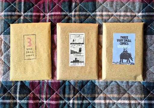 Three Very Small Comics Vol. 1 2 3 complete NM Tom Gauld VHTF
