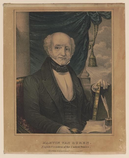 Photo:Martin Van Buren: eighth President of the United states