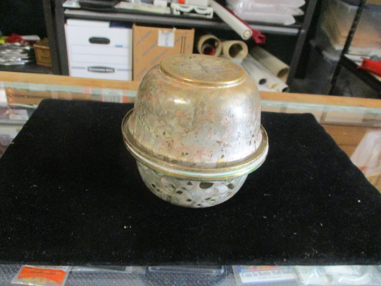 Vintage P & L Rice Bowls Crackle Finish