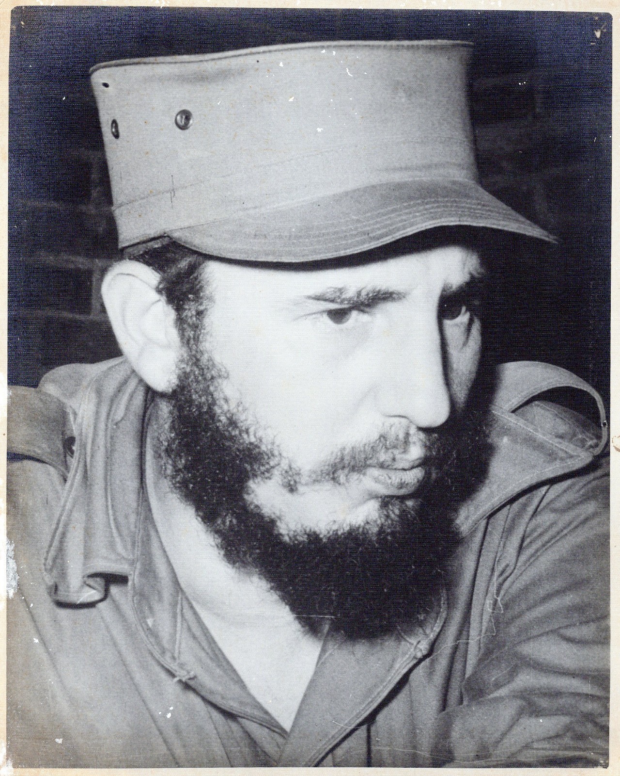 RARE CUBA CUBAN REVOLUTION FIDEL CASTRO PORTRAIT 1960s KORDA ORIG PHOTO MA40