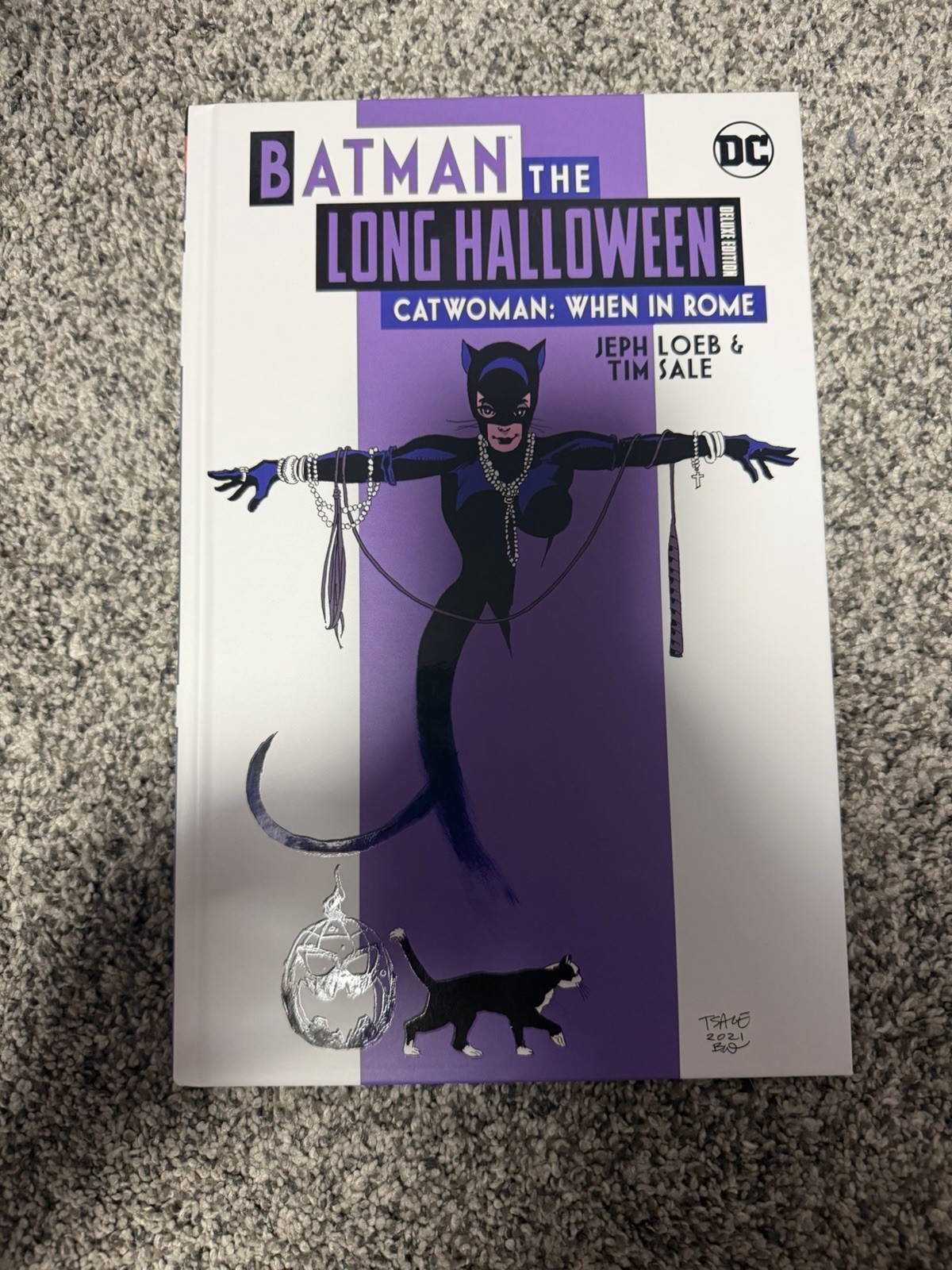 Batman the Long Halloween Catwoman When in Rome Deluxe Edition DC Comics HC 2022 Batman the Long Halloween Catwoman When in Rome Deluxe Edition DC Comics HC 2022