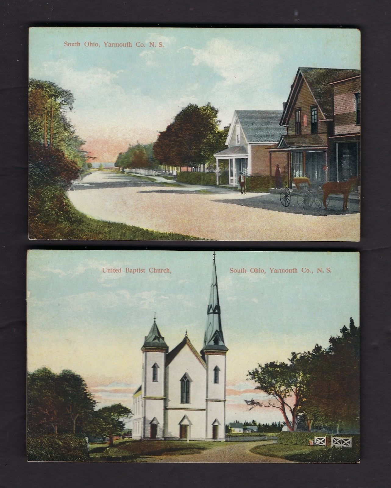 POSTCARD UNITED BAPTIST CHURCH SOUTH OHIO, YARMOUTH Co, NOVA SCOTIA, CANADA POSTCARD UNITED BAPTIST CHURCH SOUTH OHIO, YARMOUTH Co, NOVA SCOTIA, CANADA
