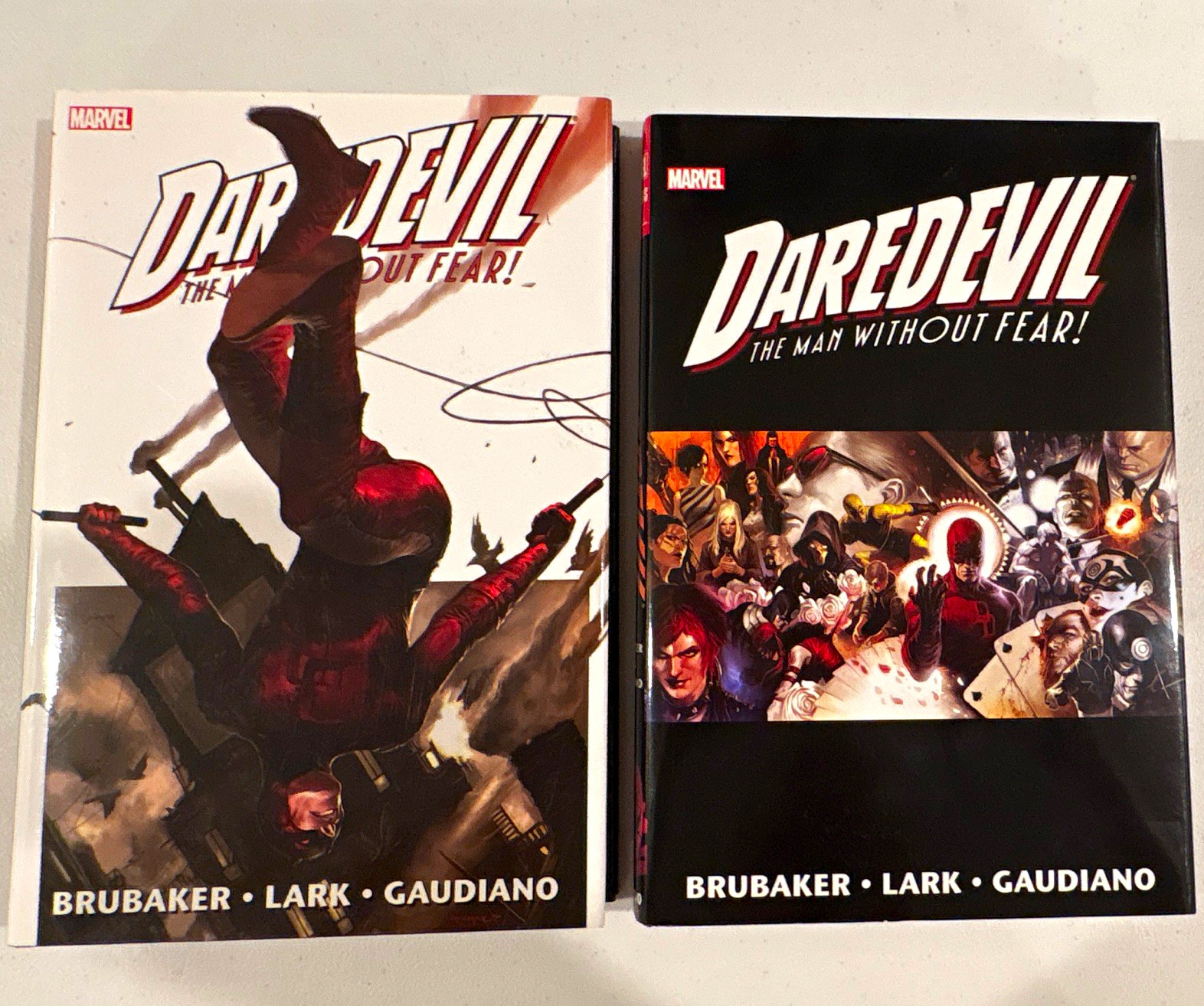 Marvel Daredevil Omnibus HC Vol 1-2 (2017) Brubaker Lark. 2nd edition, 1st Print Marvel Daredevil Omnibus HC Vol 1-2 (2017) Brubaker Lark. 2nd edition, 1st Print