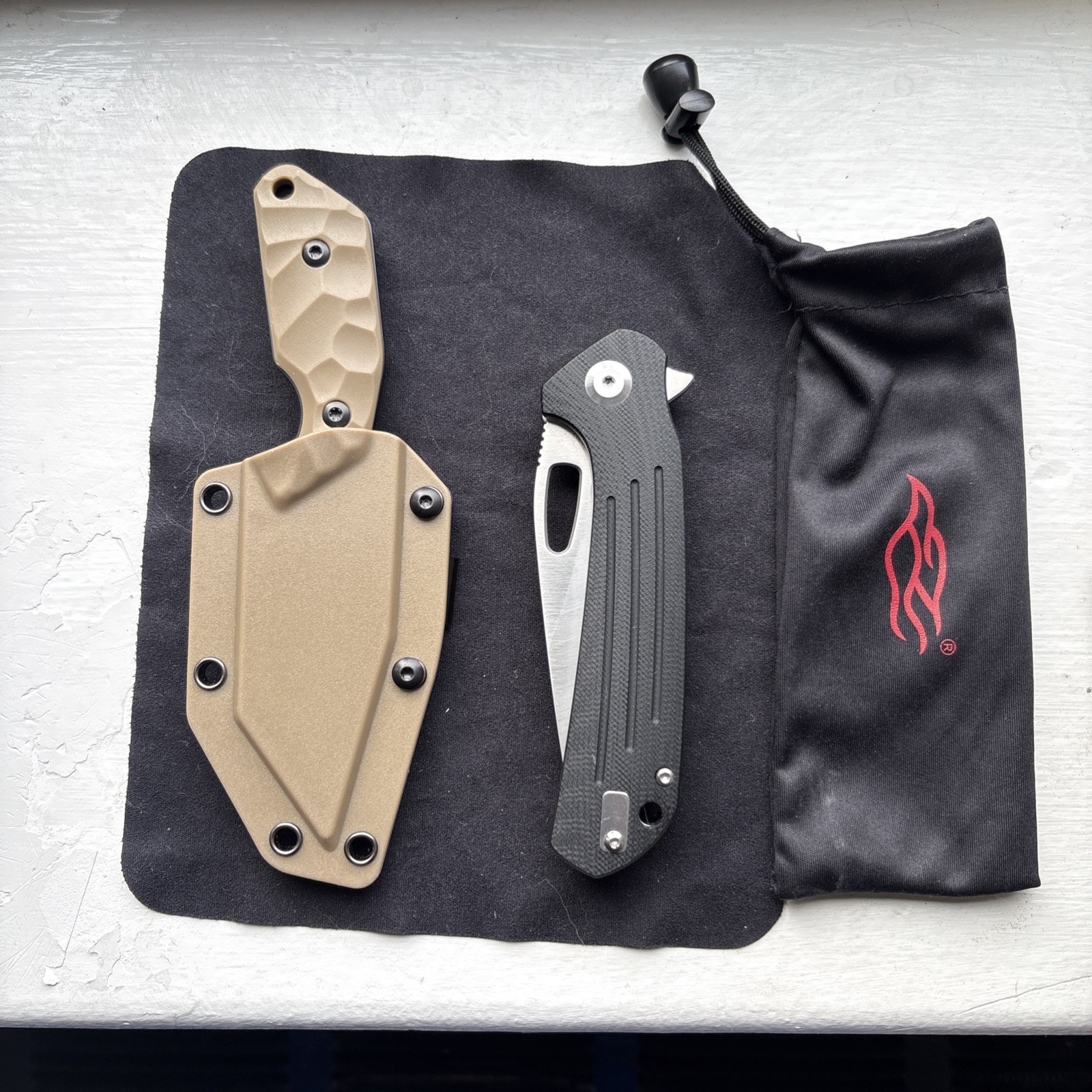 Knife Bundle : Ganzo & Neck knife