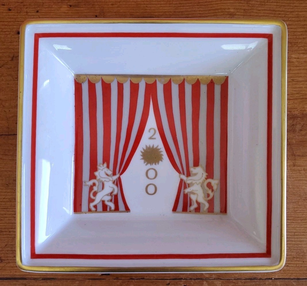 Phillip Morris Millennium Ashtray Y2K A. Raynaud Limoges France Ceramic Vtg Rare Phillip Morris Millennium Ashtray Y2K A. Raynaud Limoges France Ceramic Vtg Rare