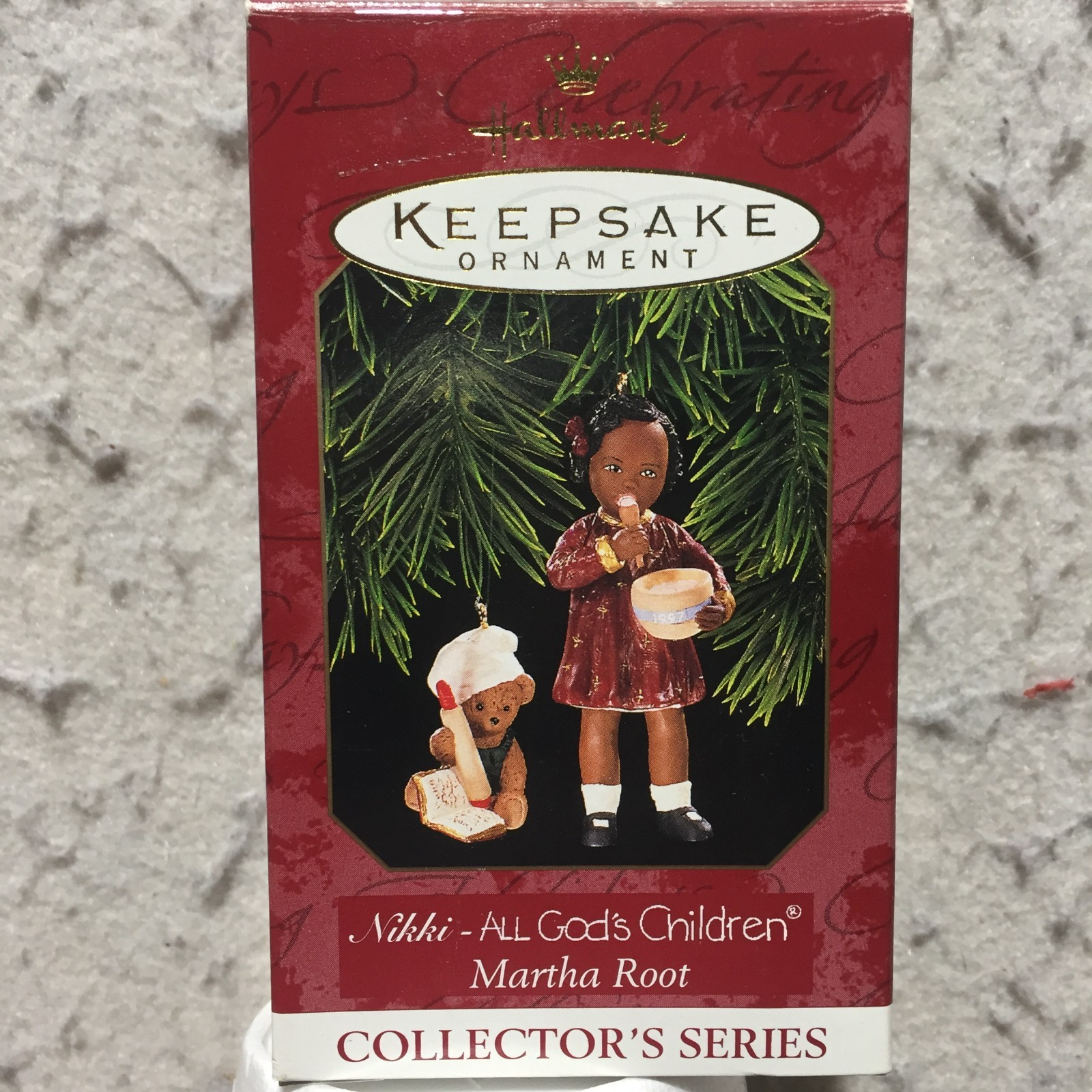 VTG Hallmark 1997 Keepsake Ornament Nikki All God\'s Children Martha Root QX6142