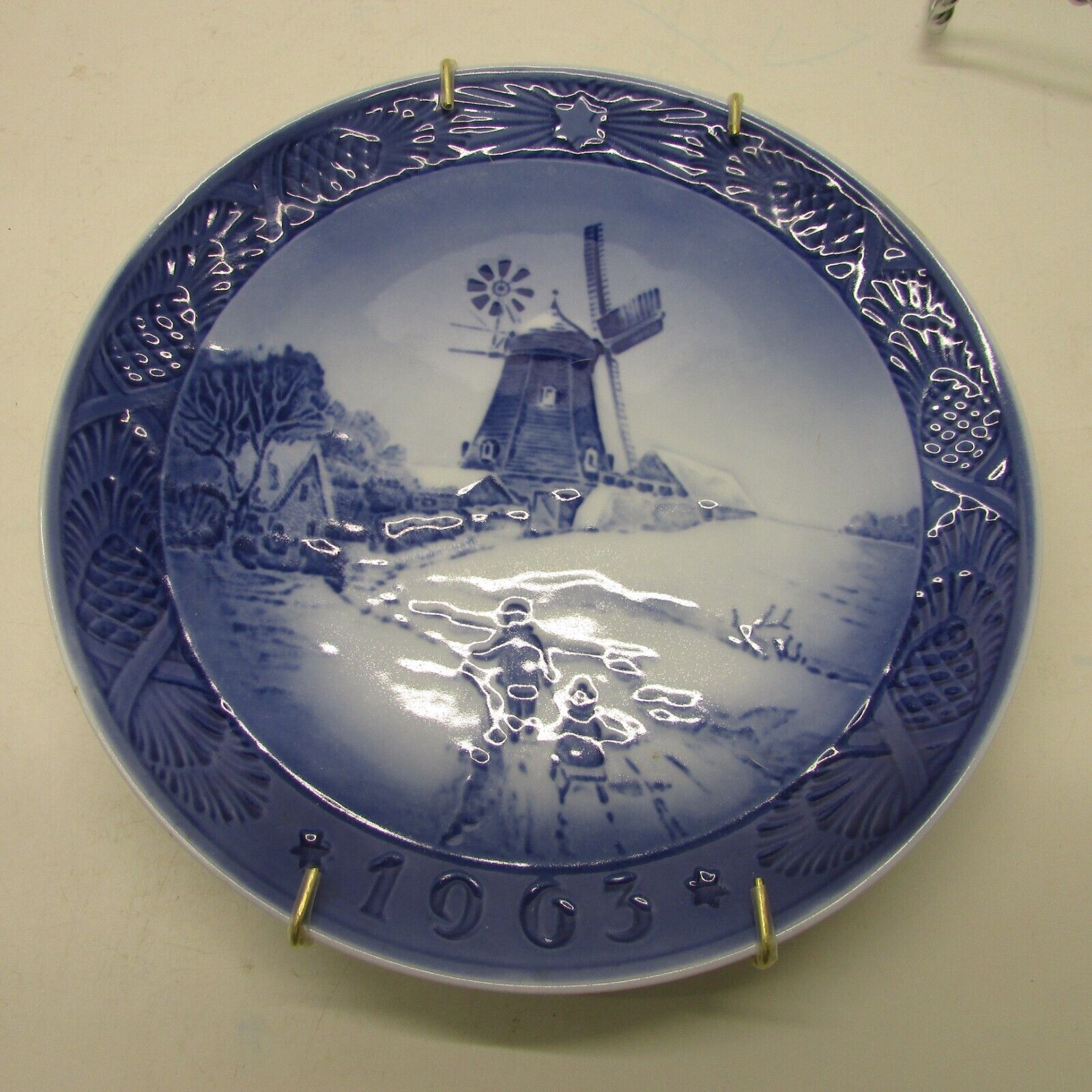 1960- 1969 Royal Copenhagen 7-inch Blue and White Porcelain Collector Plates