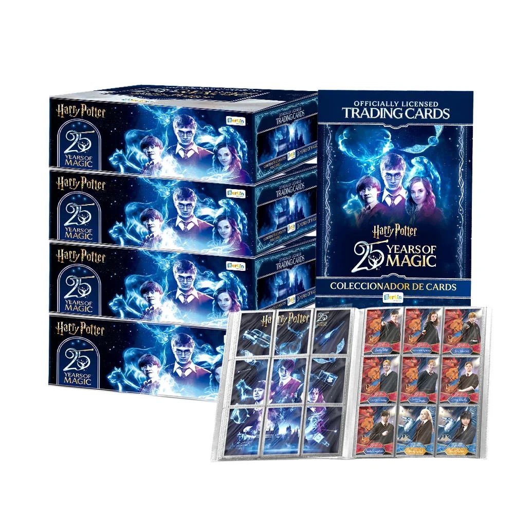 4 BOXES - 2026 Box HARRY POTTER 25 ANNIVERSARY Trading Cards Limited Edition