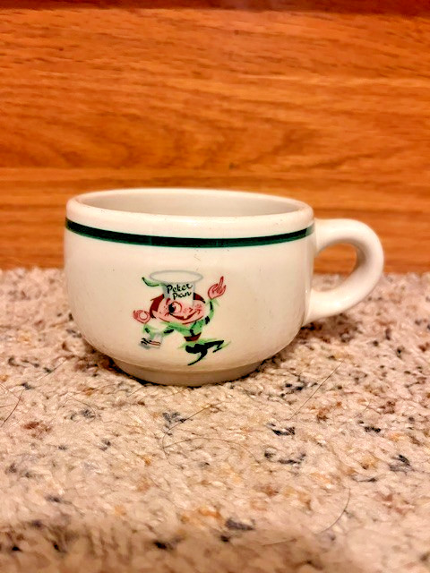 Vintage Peter Pan Restaurant Mug/Cup Shenango China