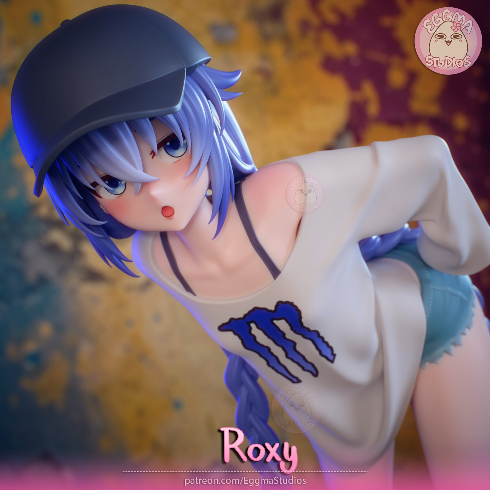 1:8 Roxy Migurdia Mushoku Tensei Fan Art UNPAINTED Resin Garage Kit