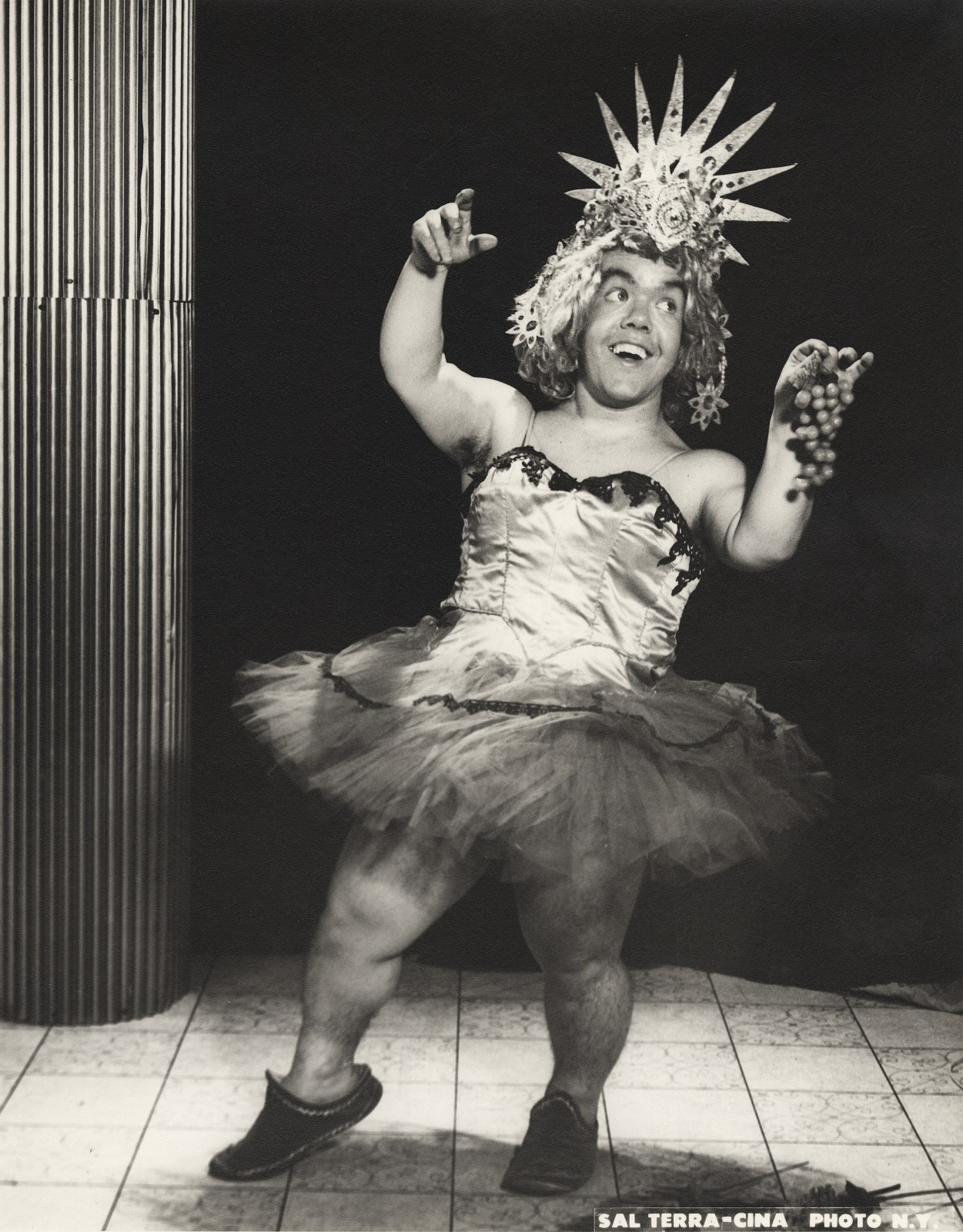 c. 1950's Little Person in Tutu Large Photograph by SAL TERRACINA c. 1950's Little Person in Tutu Large Photograph by SAL TERRACINA