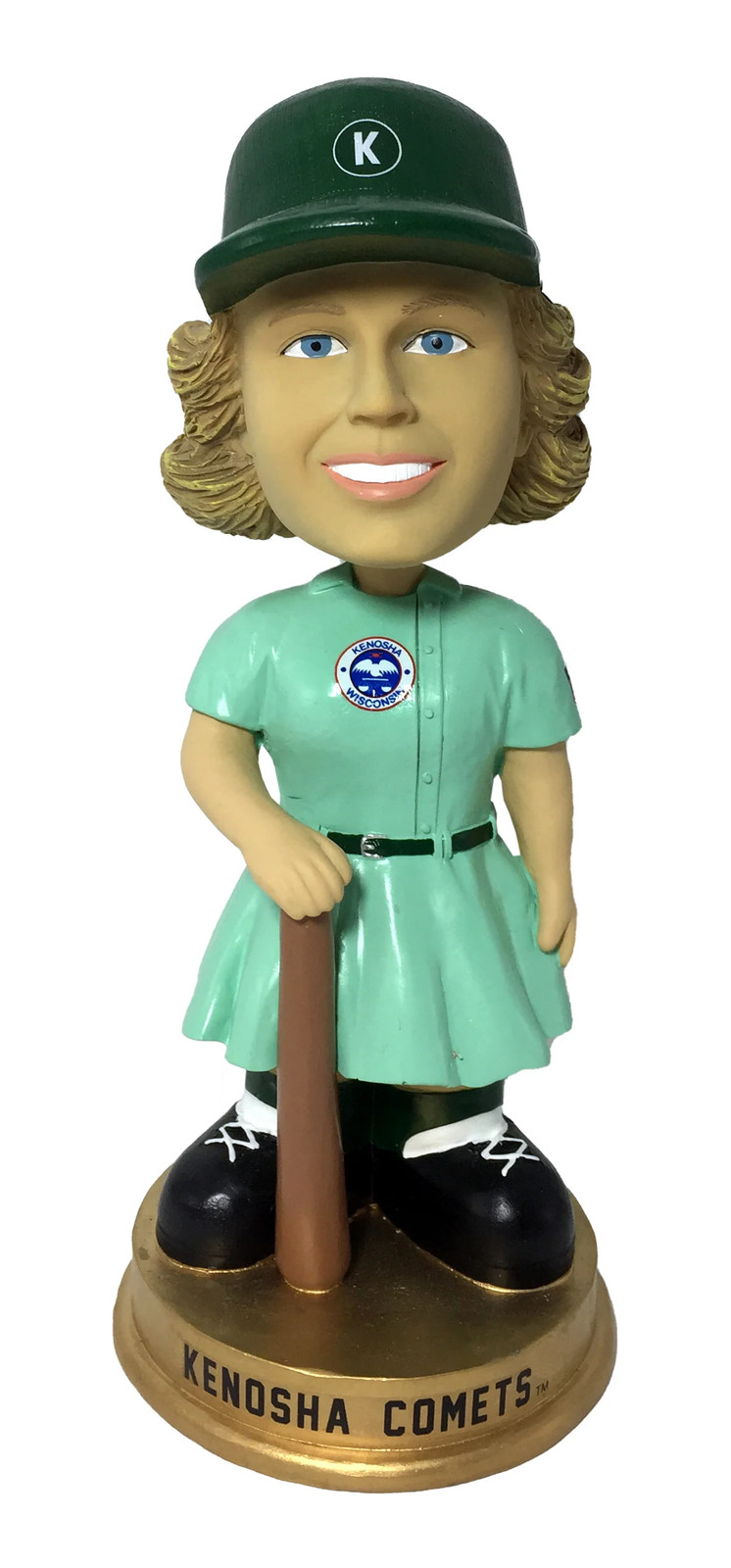 Kenosha Comets AAGPBL Vintage Numbered to 500 Bobblehead AAGPBL Baseball
