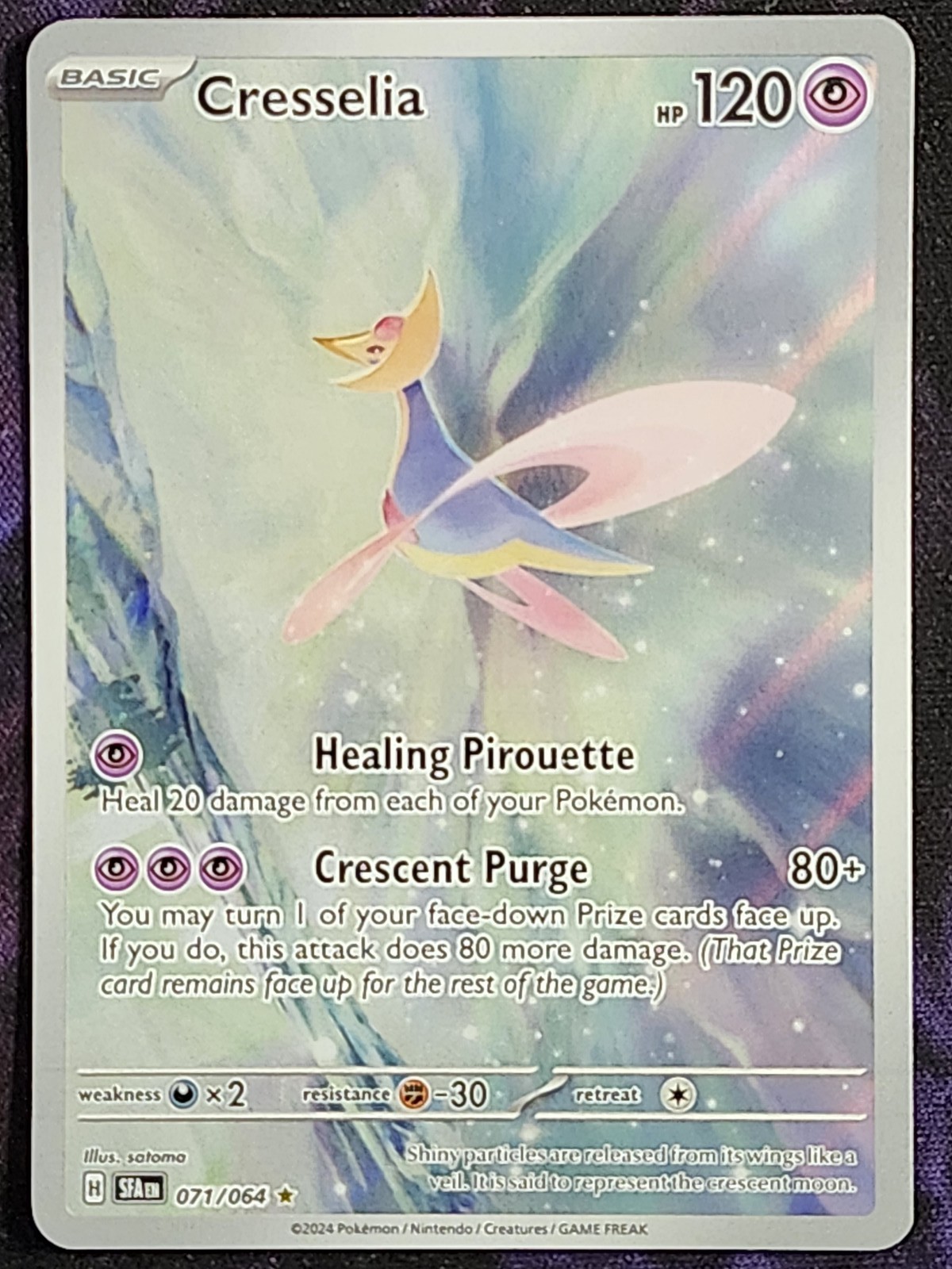 Pokemon Cresselia 071/064 Shrouded Fable SFA