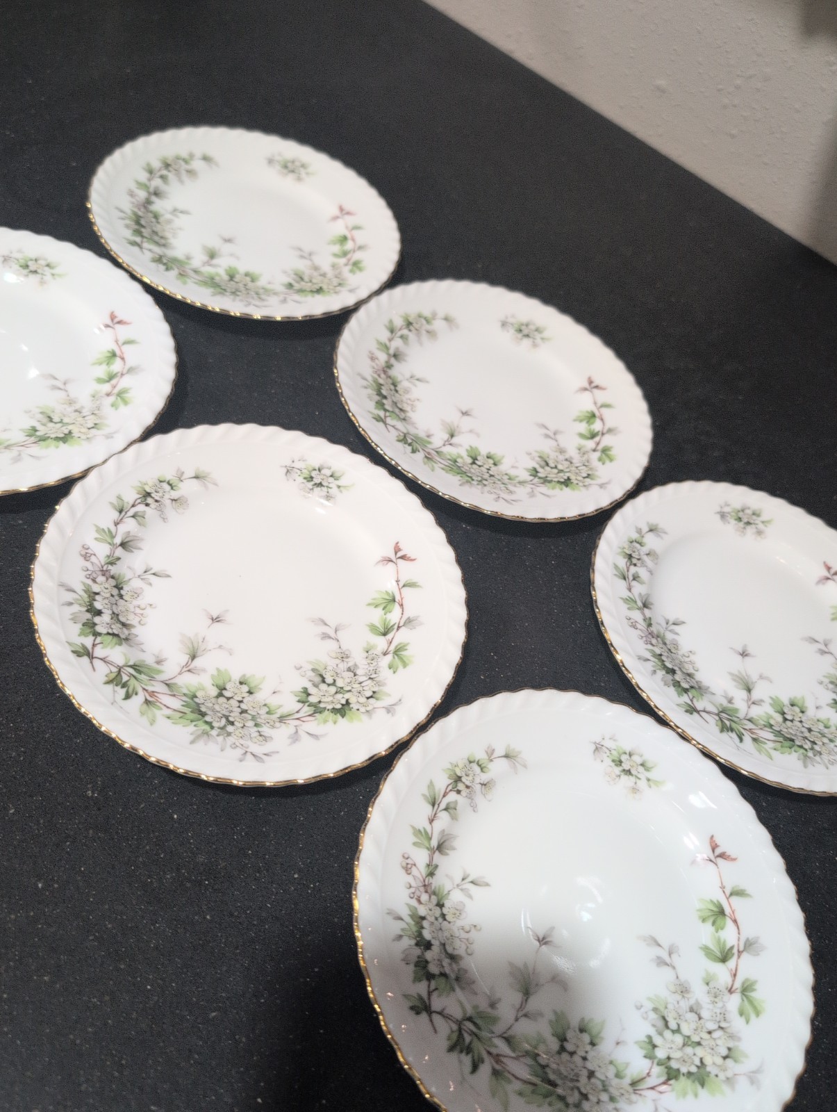 Vintage Franconia Krautheim Set Of 6 HAWTHORN 6\