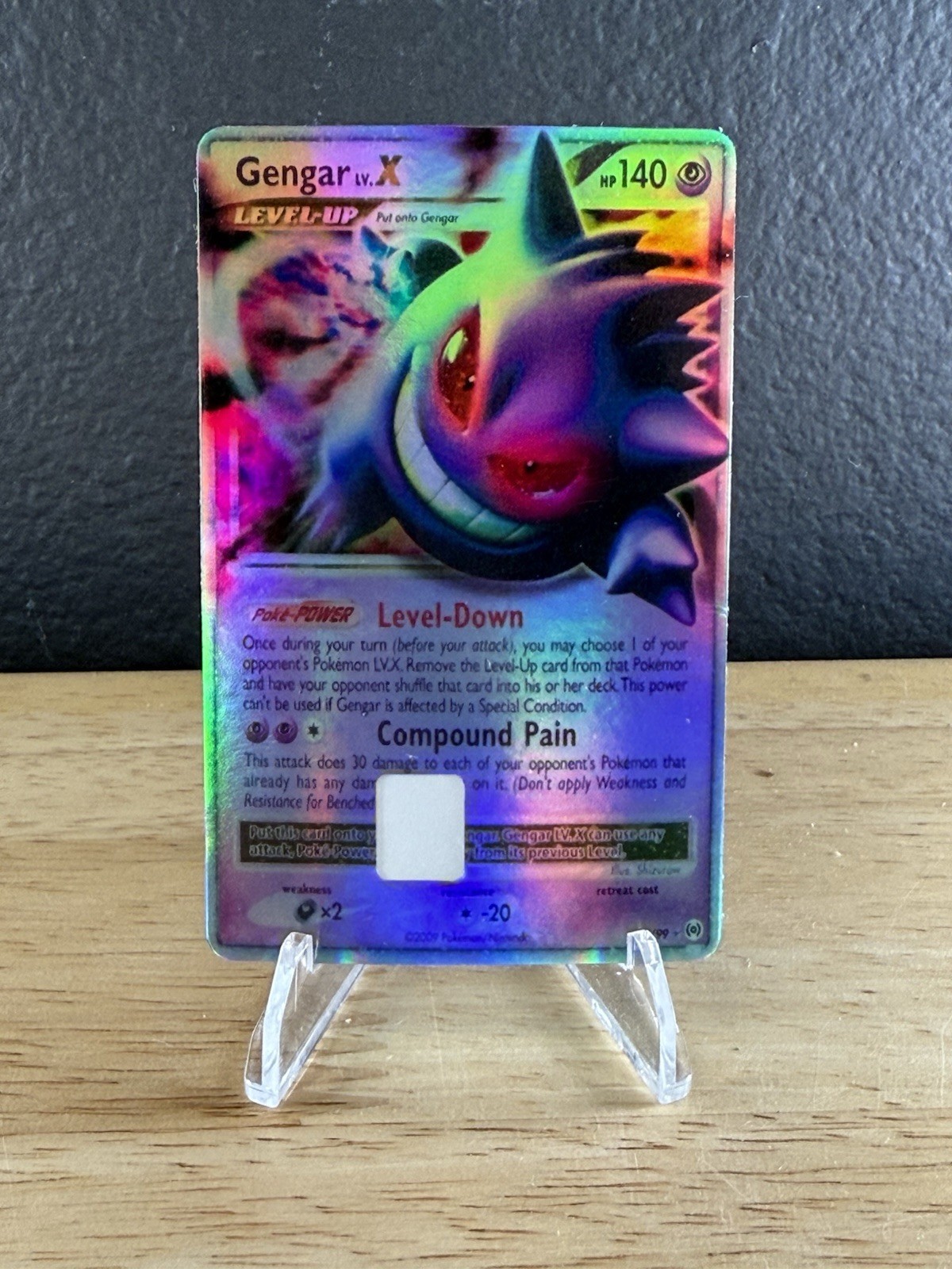 Gengar Lv.X (Gengar Lv.X) Debit Card Skin Sticker Gengar Lv.X (Gengar Lv.X) Debit Card Skin Sticker