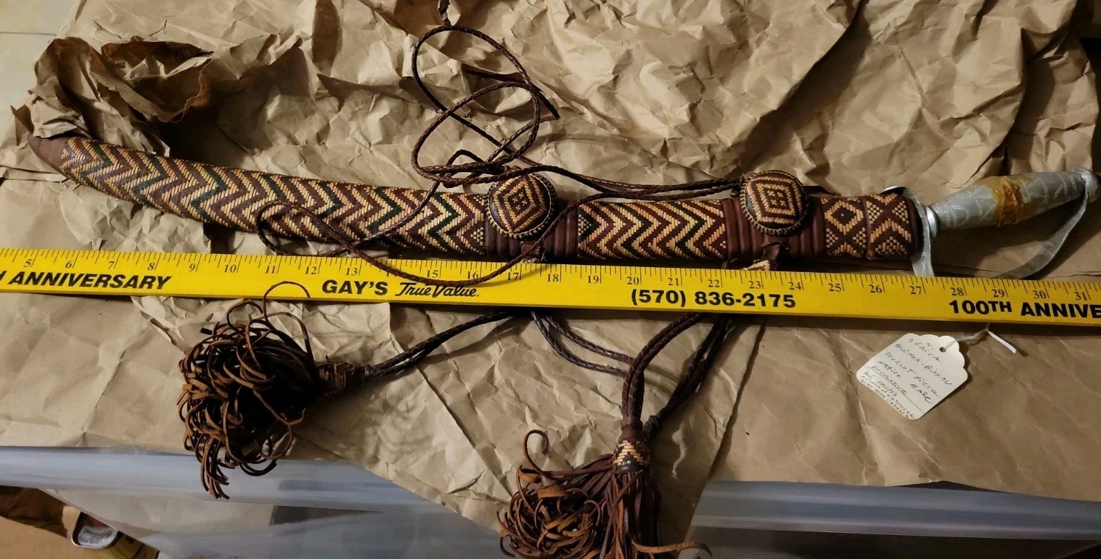 Vintage West African Manding Tourist Sword Vintage West African Manding Tourist Sword